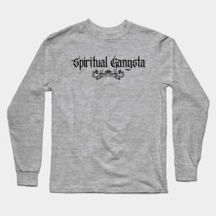 Spiritual Gangsta - Smokey Grey Long Sleeve T-Shirt